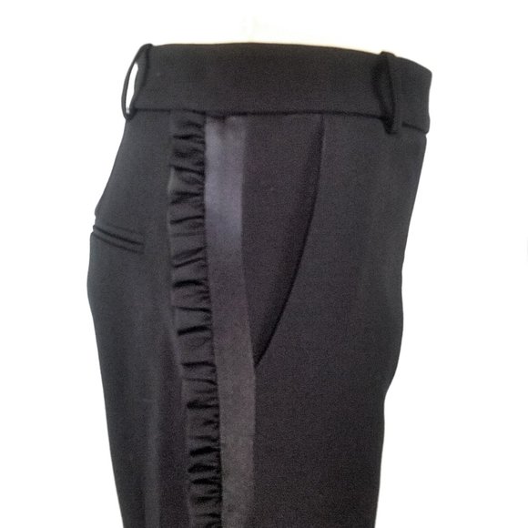 Preen by Thornton Bregazzi Pants - Preen by Thornton Bregazzi Black Tuxedo Pants